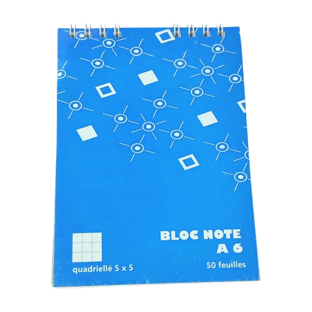 BLOC NOTE A6 ARTEC 