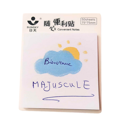 POST IT ECOLIER FANTAISIE VISION 