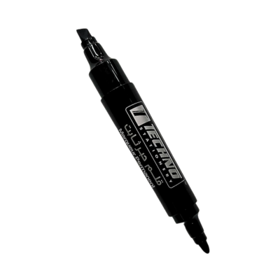 MARQUEUR PERMANENT TECHNO TWIN MARK DOUBLE TETE BLEU TE7150