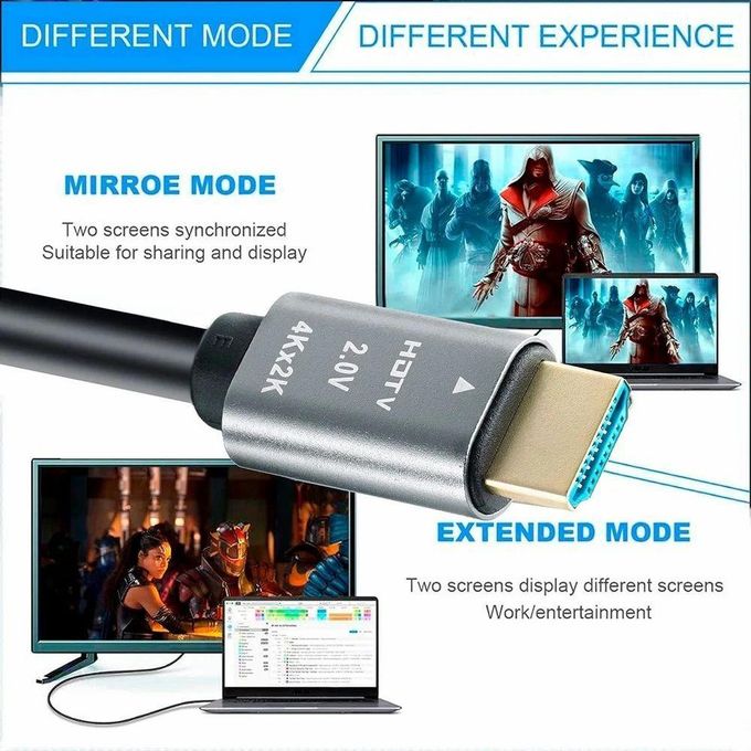 CABLE HDMI PREMIUM 4K 5 METRES