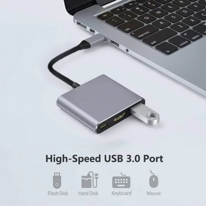 USB TYPE-C 3 PORTS