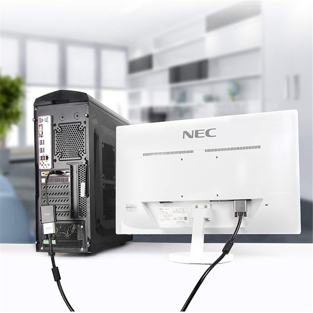 CABLE DISPLAY TO VGA 0.5 MÈTRE DHM255