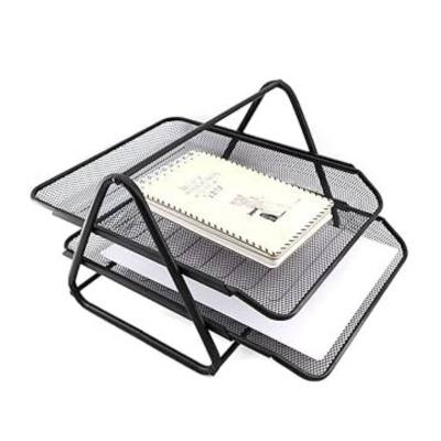 CORBEILLE A COURRIER METALLIQUE 2 ETAGE KORTAS M1101