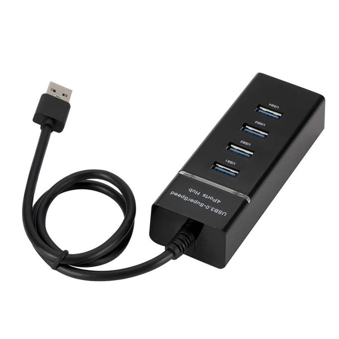 HUB USB 4 PORT 30 CM