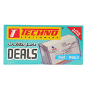 PORTE CARTE VISITE TECHNO CRISTAL TRANSPARENTE TE9963