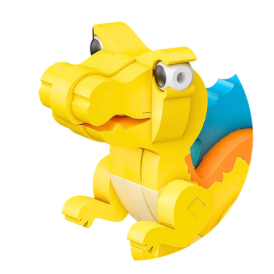 FUNNY BLOCKS 3D DINOSAURS 