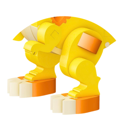 FUNNY BLOCKS 3D DINOSAURS 