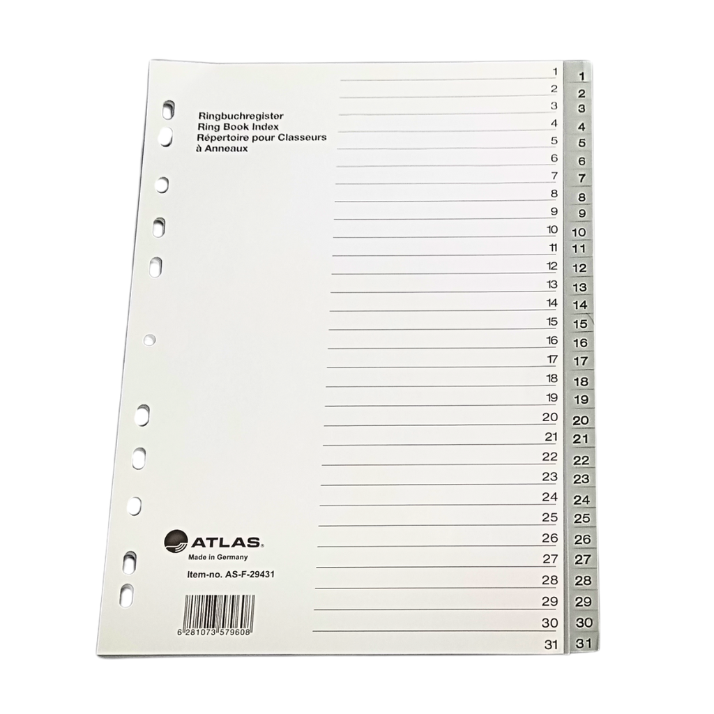 INTERCALAIRE ATLAS CHIFFRES