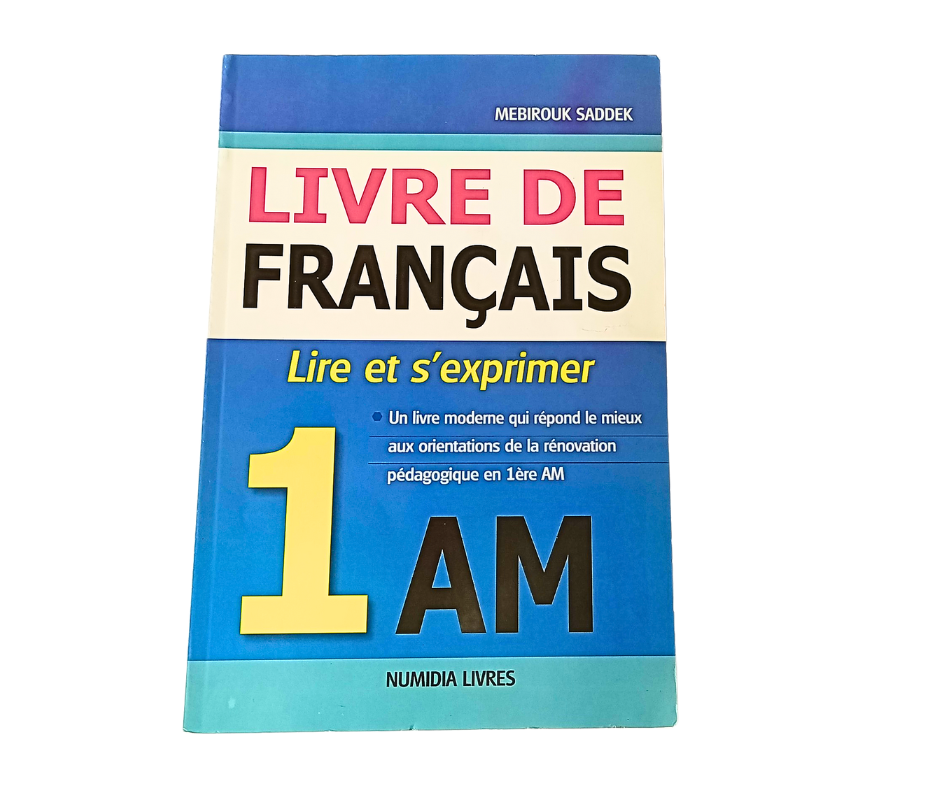 LIVRE DE FRANCAIS 1AM NUMIDIA