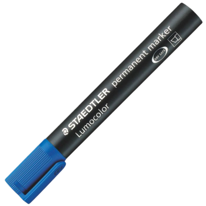 MARQUEUR PERMANENT STAEDLER  BLEU TT COUPE