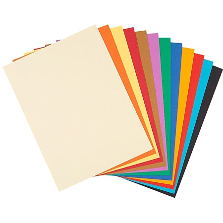 PAPIER DESSIN CANSON COULEUR A2/UNITÉ
