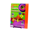 PAPIER FLUORESCENT TECHNO PAQUET DE 10 PCS 4809