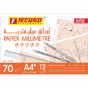 PAPIER MILLIMETRE TECHNO 70G 