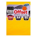 PAPIER OFFSET JAUNE EXCELLES A4 80GR