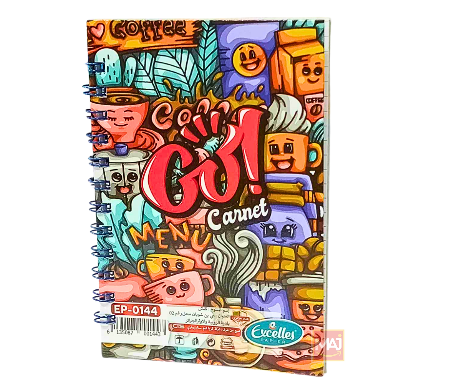 PETIT CARNET SPIRAL EXCELLE EP0144