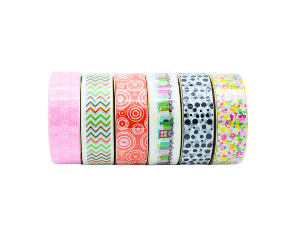 RUBAN ADHESIF TECHNO DECORATIF 4528