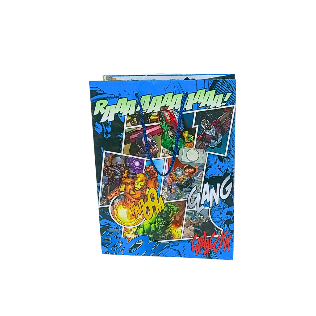 SAC EN PAPIER AVENGERS 17,5X9,8X22,9 CM 4538M