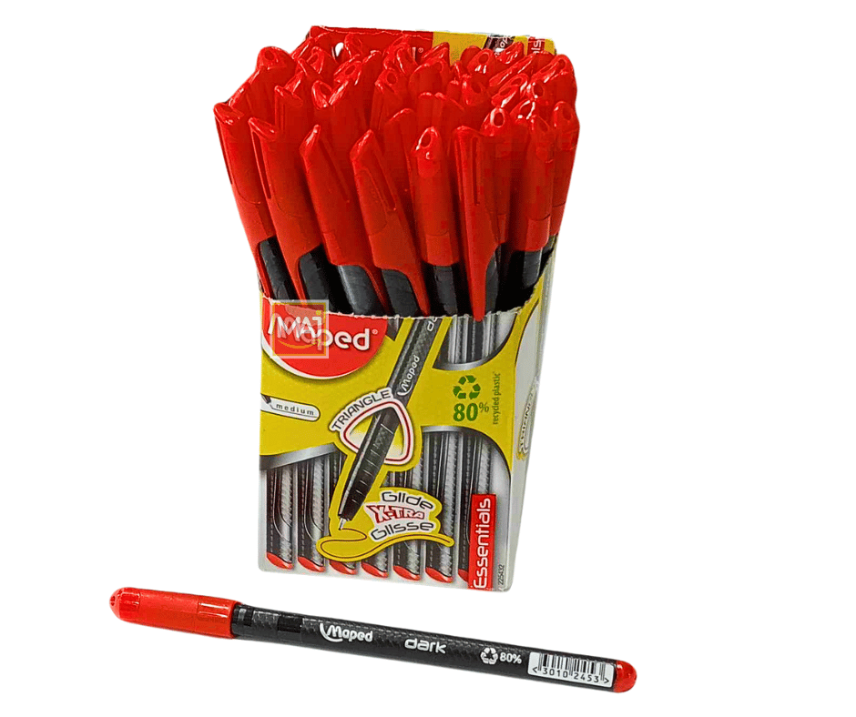 STYLO MAPED DARK ROUGE