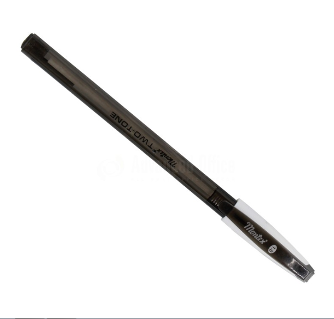 STYLO MONTEX TWO TONE NOIR