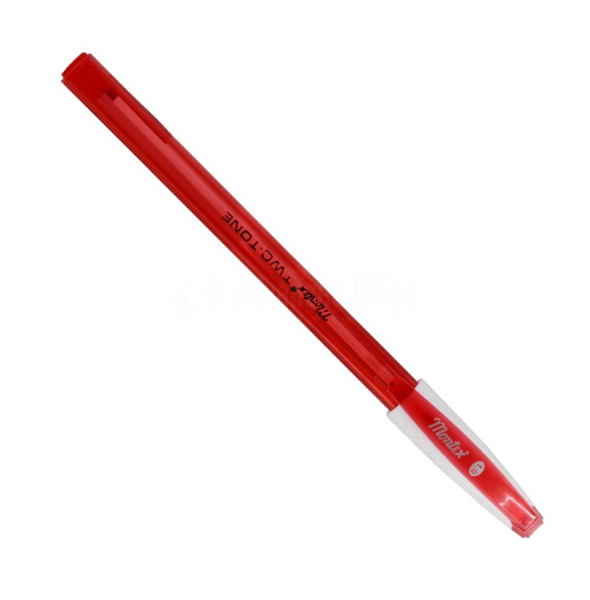 STYLO MONTEX TWO TONE ROUGE