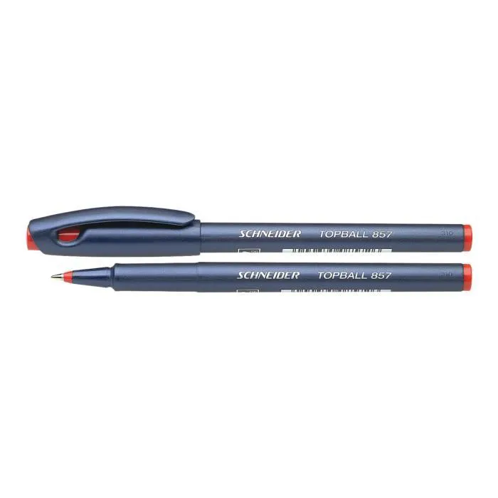 STYLO SCHNEIDER TOPBALL ROUGE 857