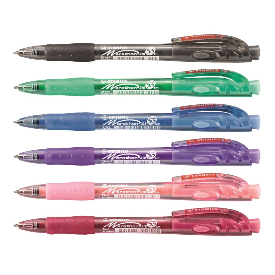 STYLO STABILO MARATHON BLEU