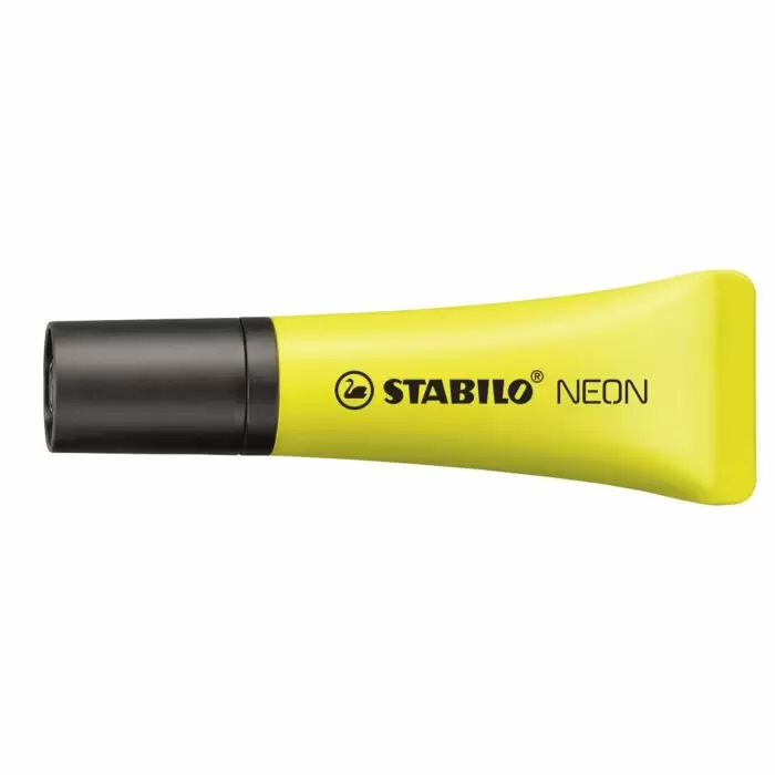 SURLIGNEUR STABILO NEON JAUNE