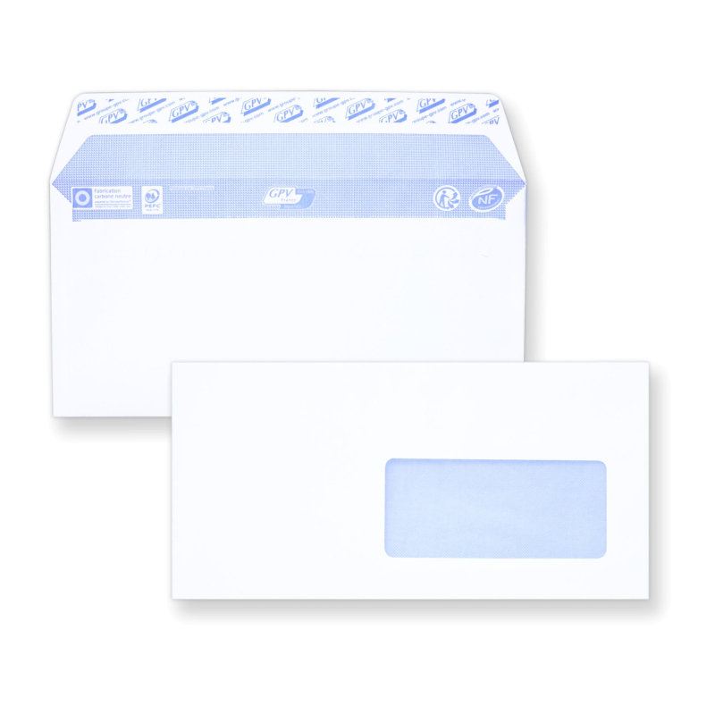 ENVELOPPE F15 FENÊTRE UNITÉ