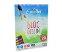 BLOC DESSIN EXCELLES A4 90G EP0320