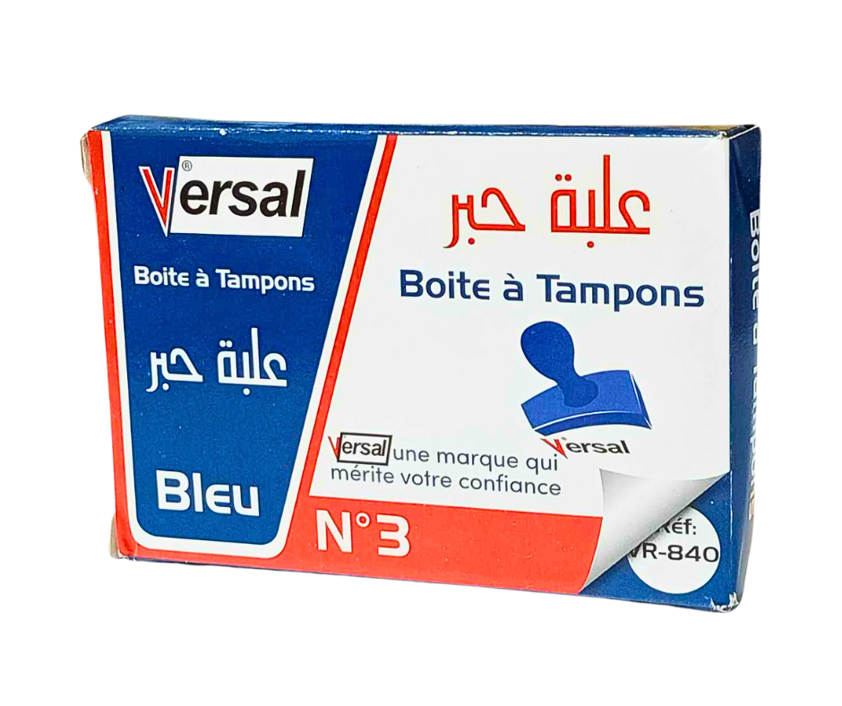 BOITE A TAMPON VERSAL BLEU VR840