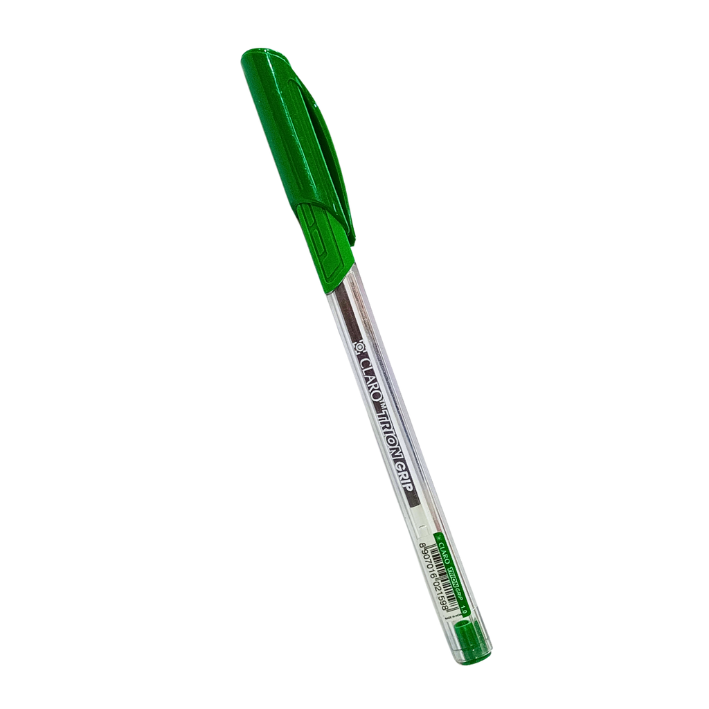 STYLO CLARO TRION GRIP VERT CL2134