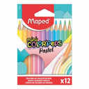 CRAYONS COULEURS MAPED PASTEL MINI X12 COLOR'PEPS 832569