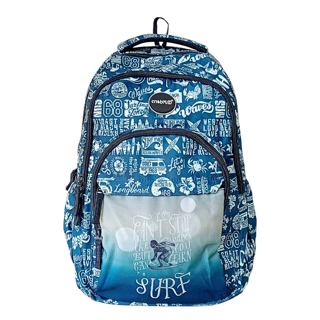 SAC A DOS CRISTAL 3 POCHES GARCON CR3611
