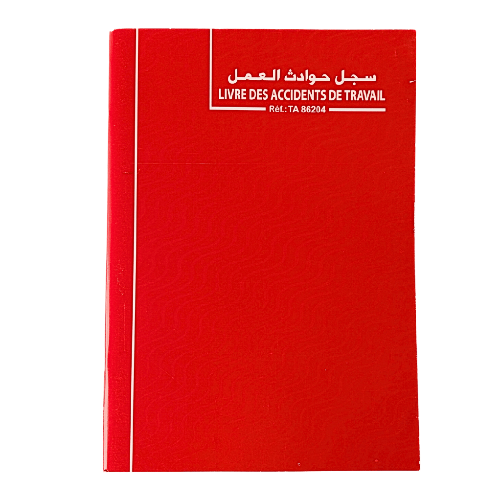 LIVRE DES ACCIDENTS DE TRAVAIL ATLAS TA86204
