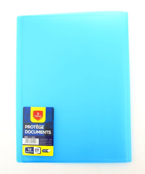 POCHETTE DE VUES VERTEX 10P