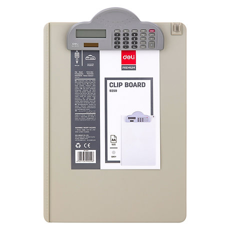 SUPPORT BLOC NOTE DELI AVEC CALCULATRICE DE9259