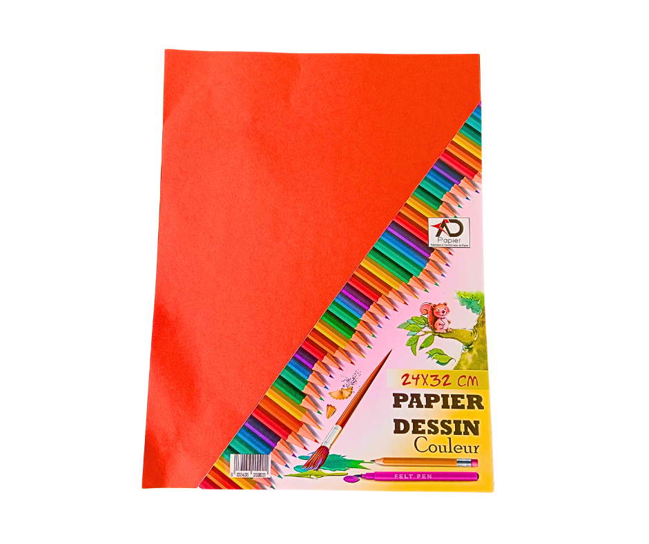 PAPIER DESSIN COULEUR YAPAP