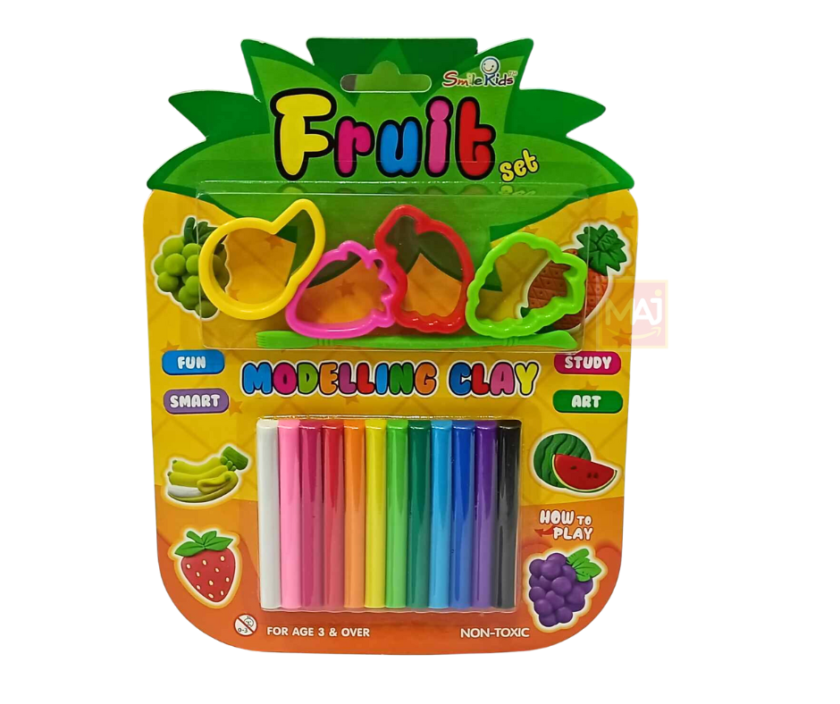 PATE A MODELER SMILE KIDS FRUITS SK100/4MT