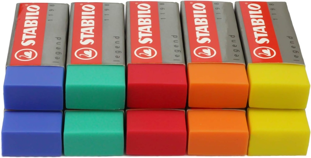 GOMME STABILO LEGEND COULEURS 1198