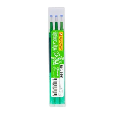 RECHARGE STYLO MAGIC VERT TECHNO TE6691