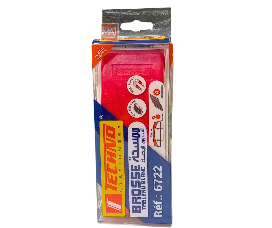 BROSSE TECHNO MAGNITIQUE+4 RECHANGES TE6722