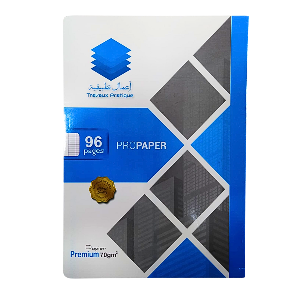 CAHIER HILLAL TP 96P PIQUET GRAND FORMAT