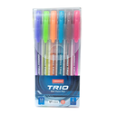 STYLO UNOMAX TRIO POCHETTE DE 6 CLR
