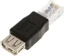 ADAPTATEUR RJ45 F/F 