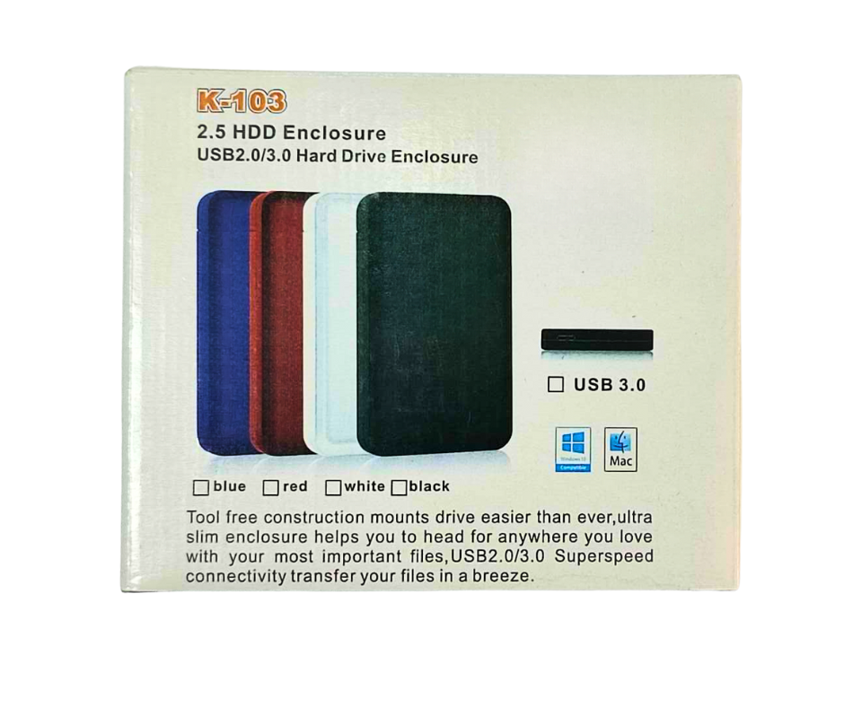 RACK HDD EXTERNE NOIR