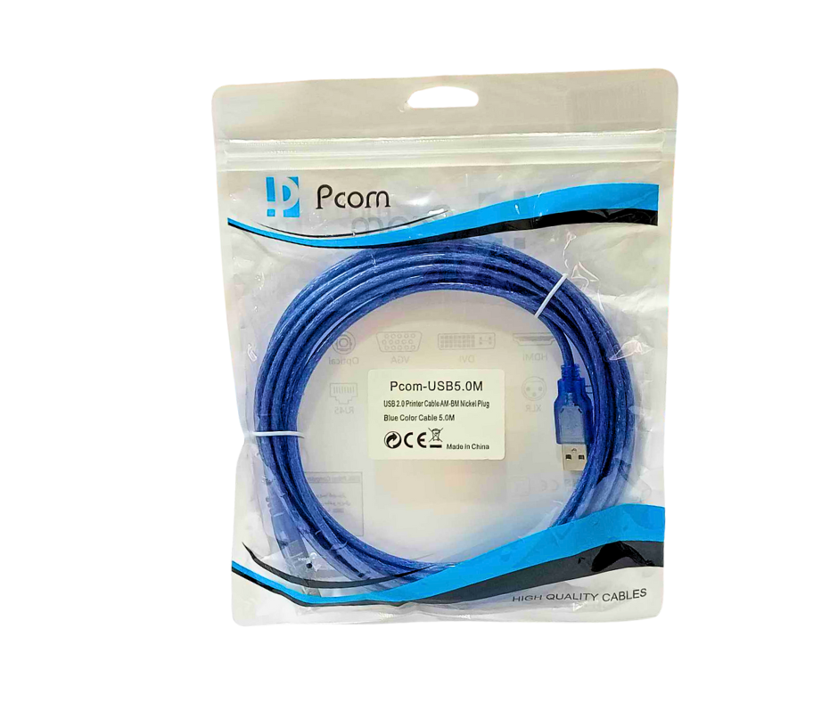 CABLE IMPRIMANTE PCOM 5M  