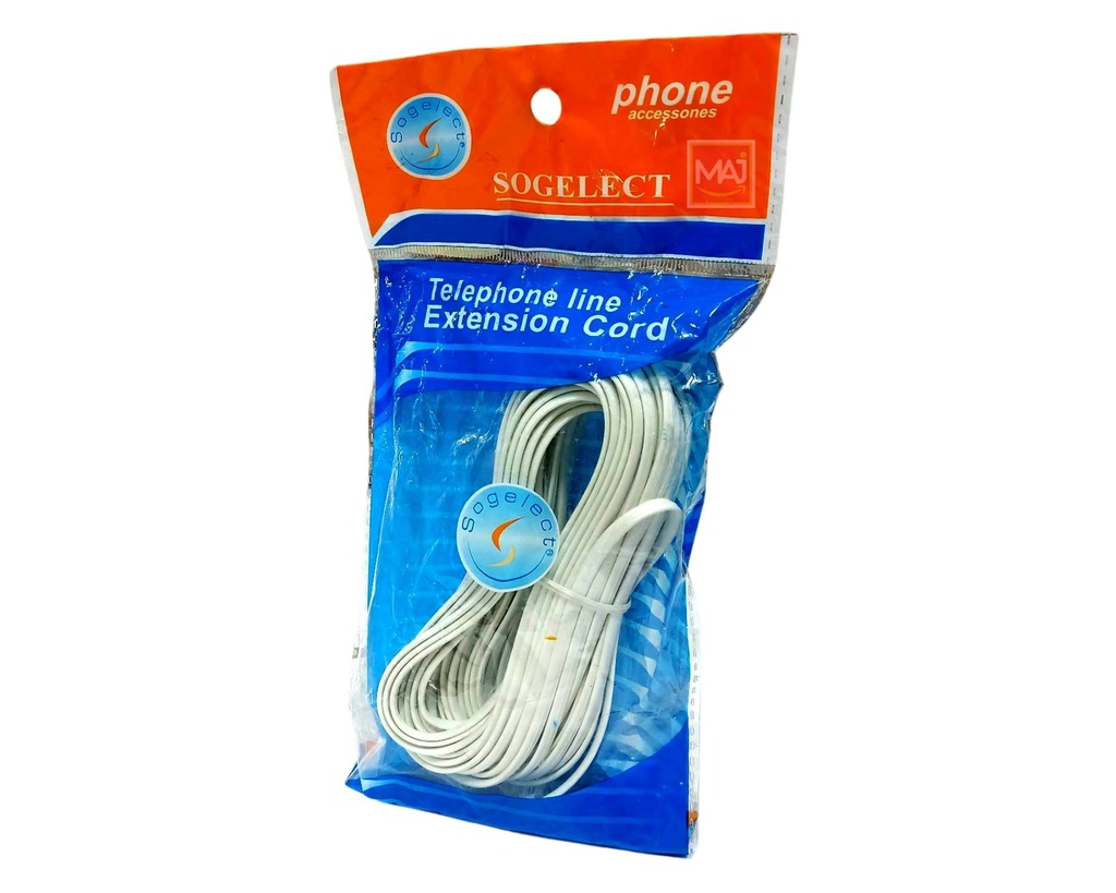 CABLE TELEPHONE RJ11 15M