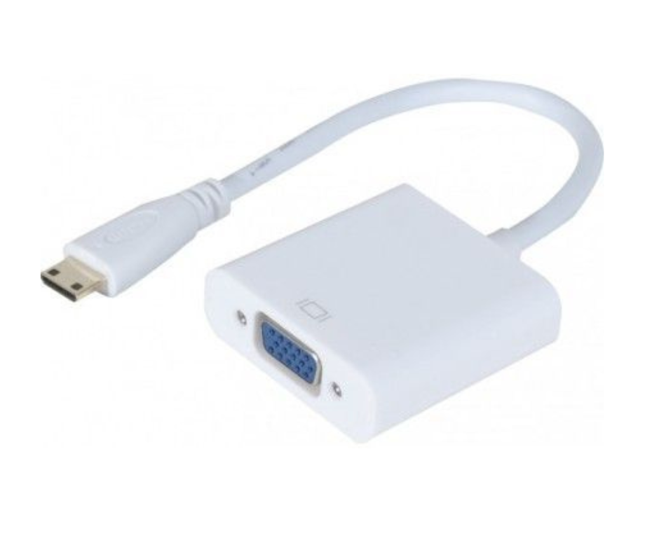 ADAPTATEUR MINI HDMI TO VGA