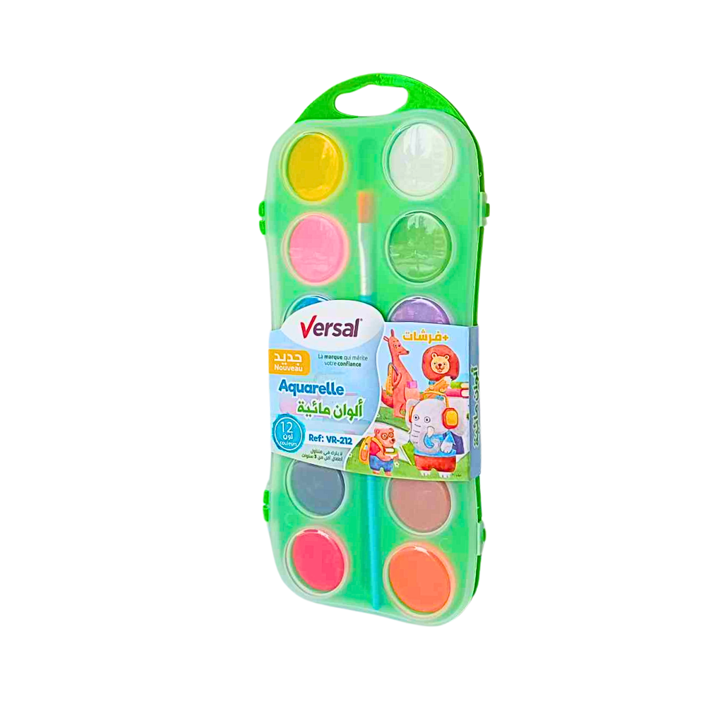 AQUARELLE VERSAL 12 COULEURES