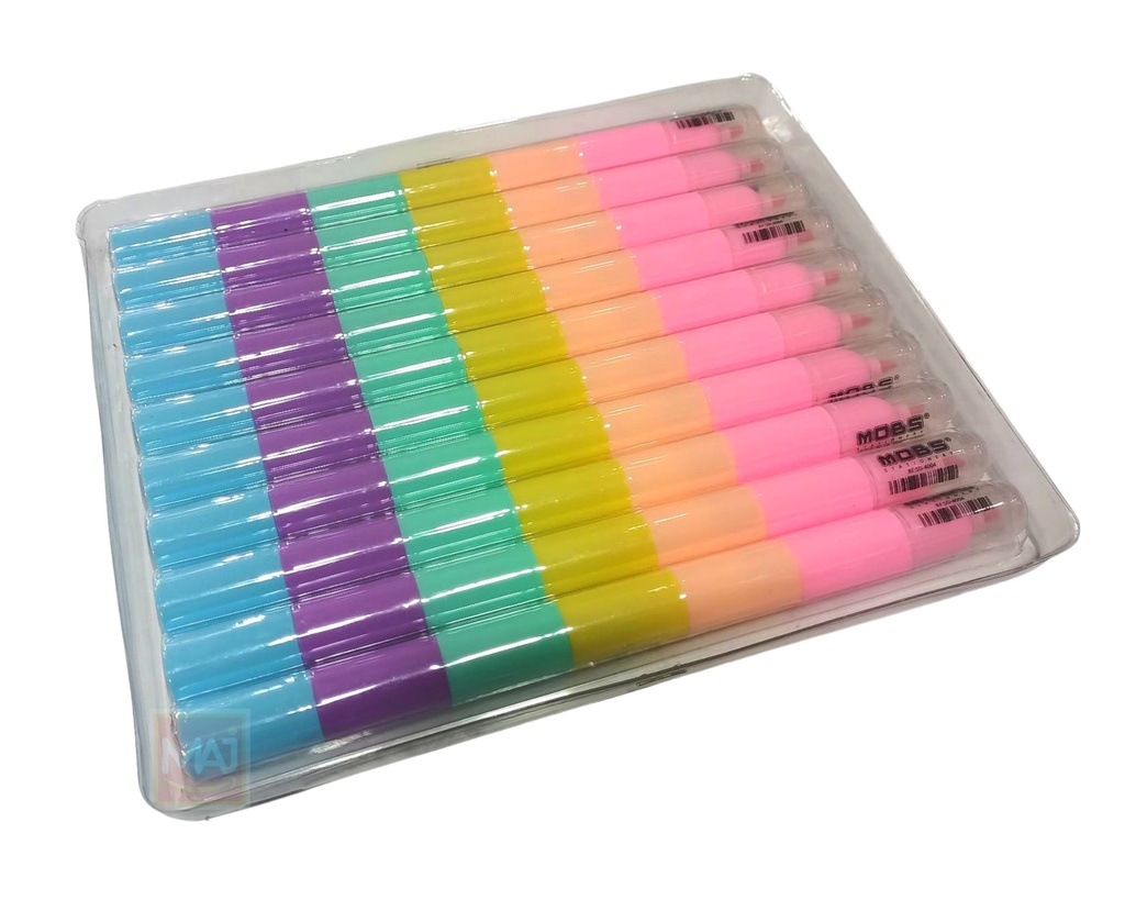 SURLIGNEUR FLUO EVEREST 4 COULEUR PASTEL